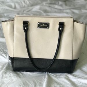 Kate Spade large tote two tone